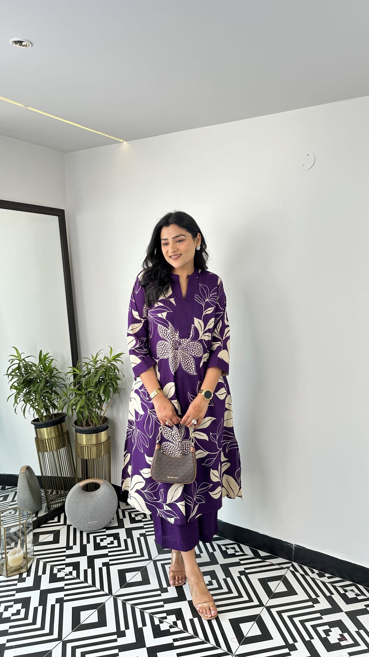 Aster Purple Kurta Pants