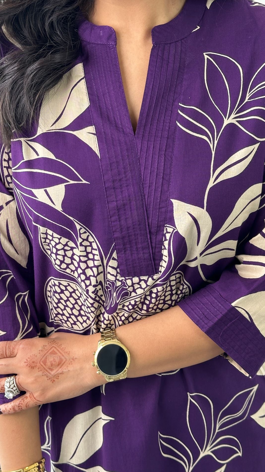 Aster Purple Kurta Pants