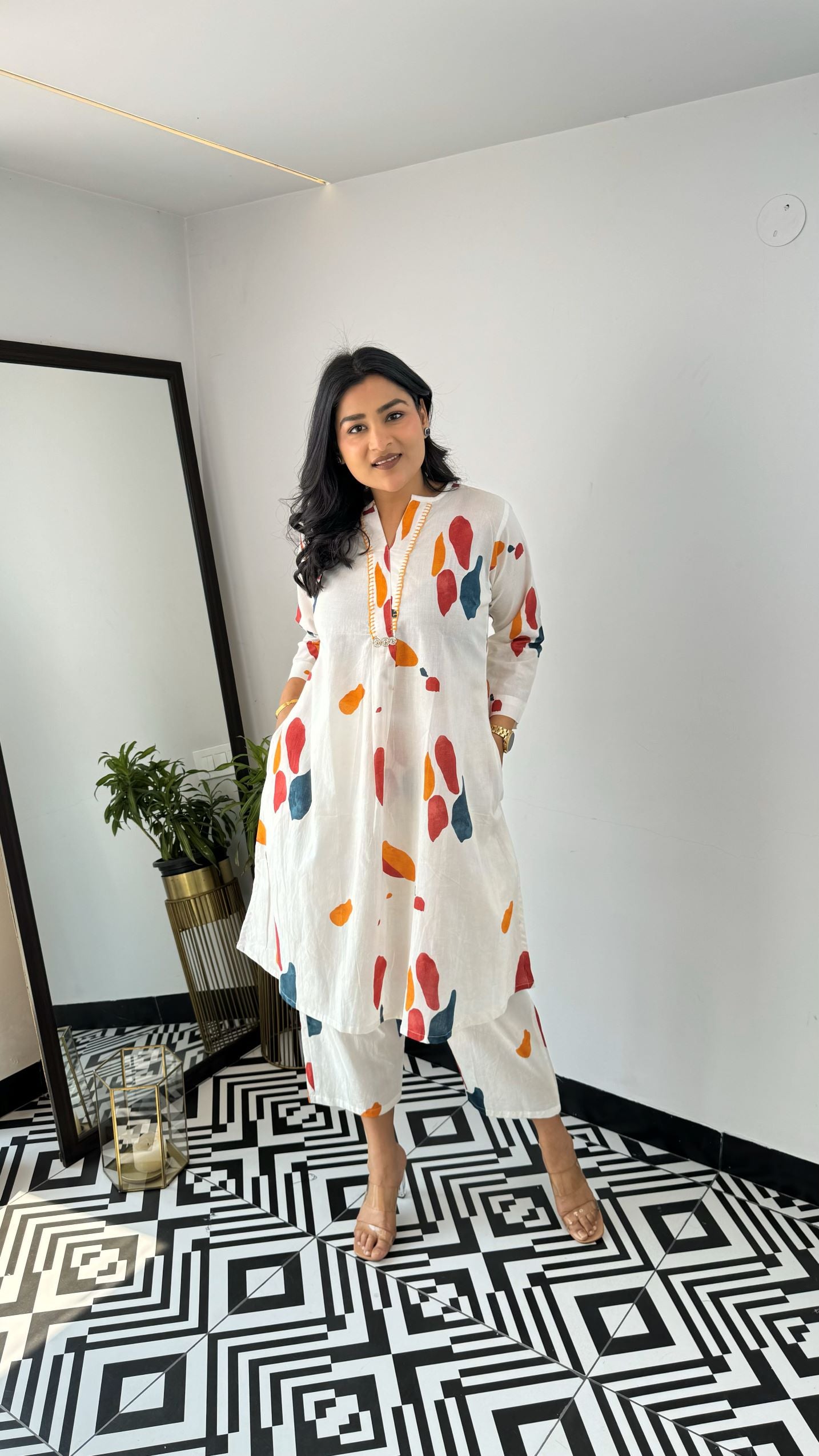 Dalmatian-Cotton-Cord-Set