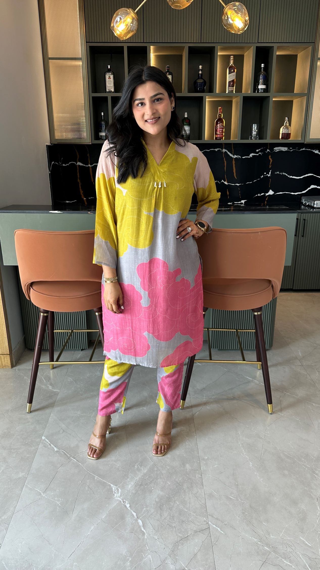 Zinal Kurta Pant Set