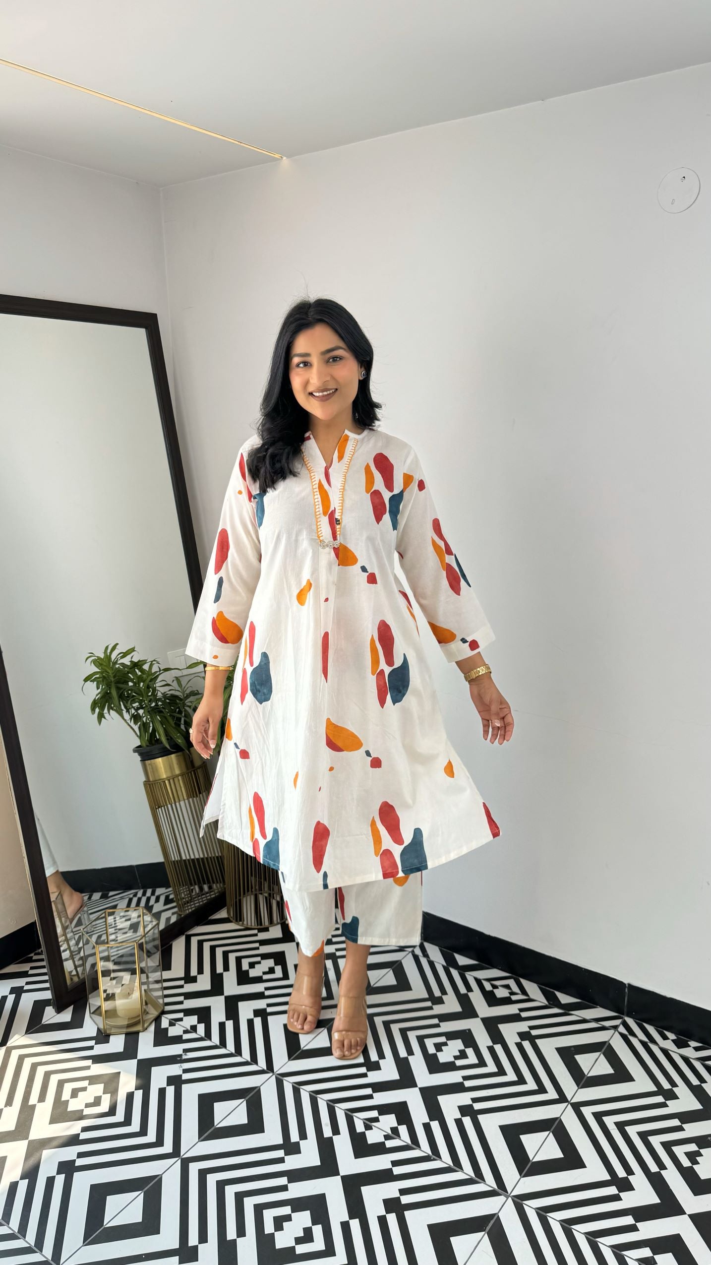 Dalmatian-Cotton-Cord-Set