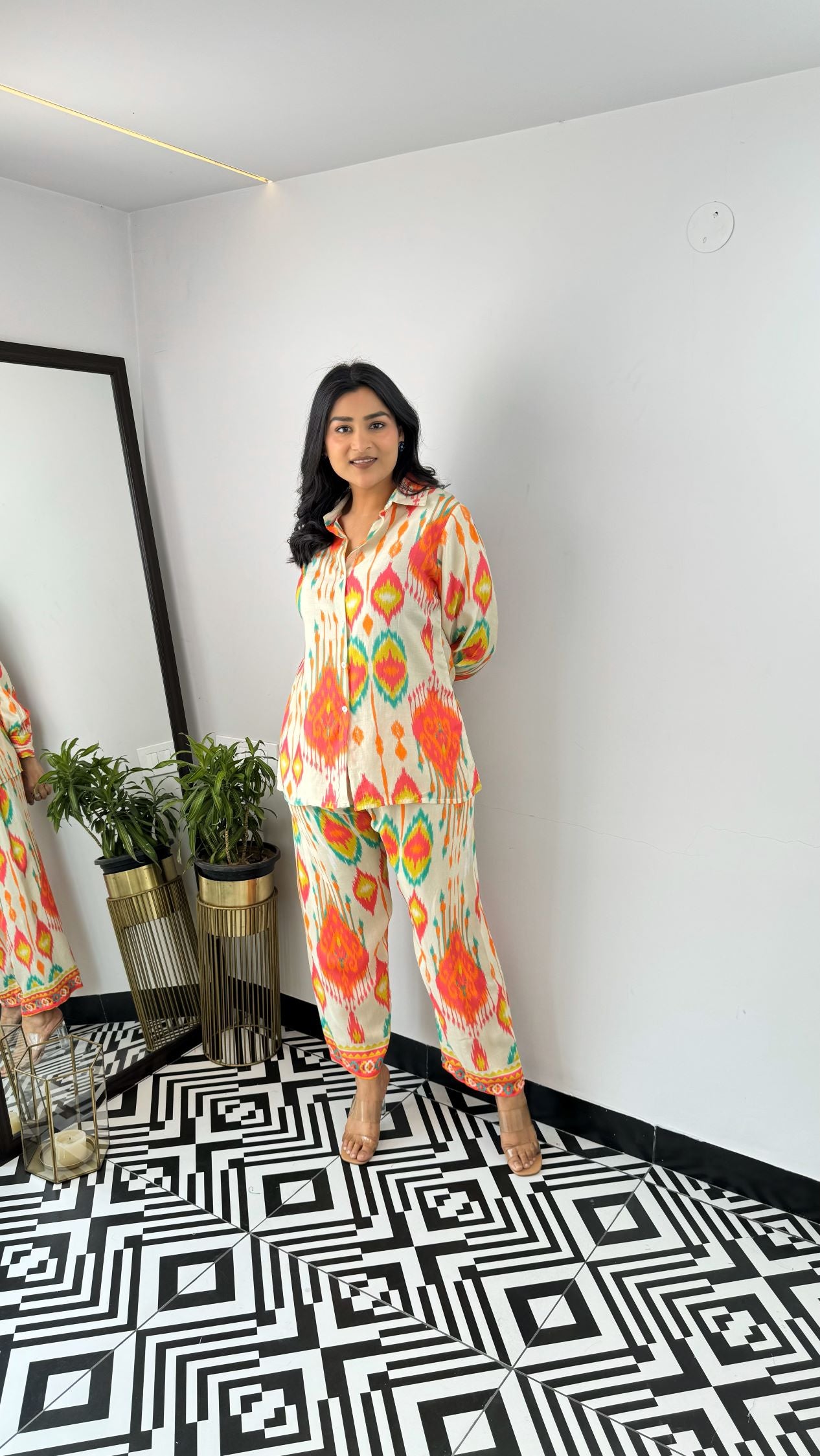 Frida Orange Cord Set