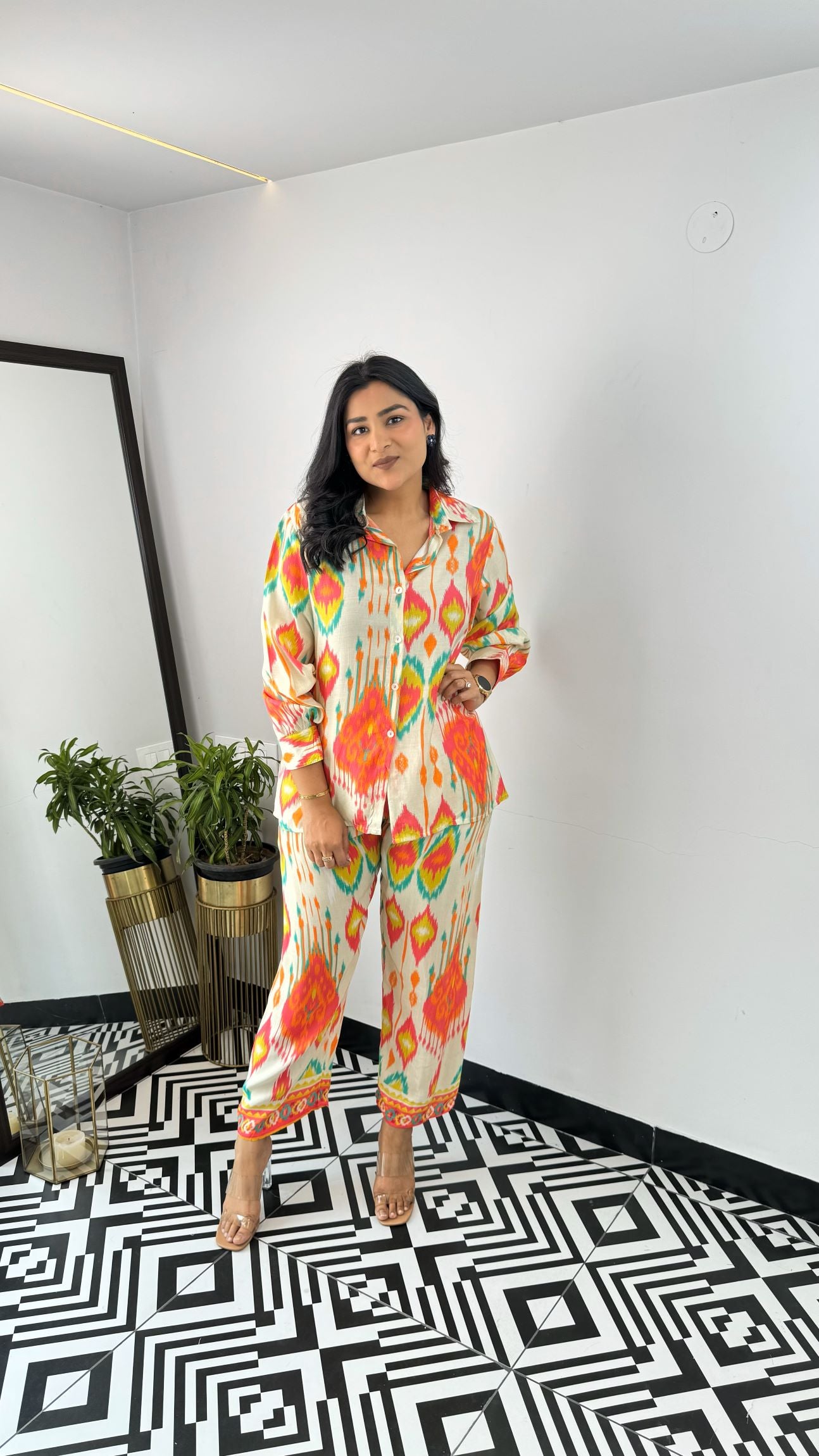 Frida Orange Cord Set