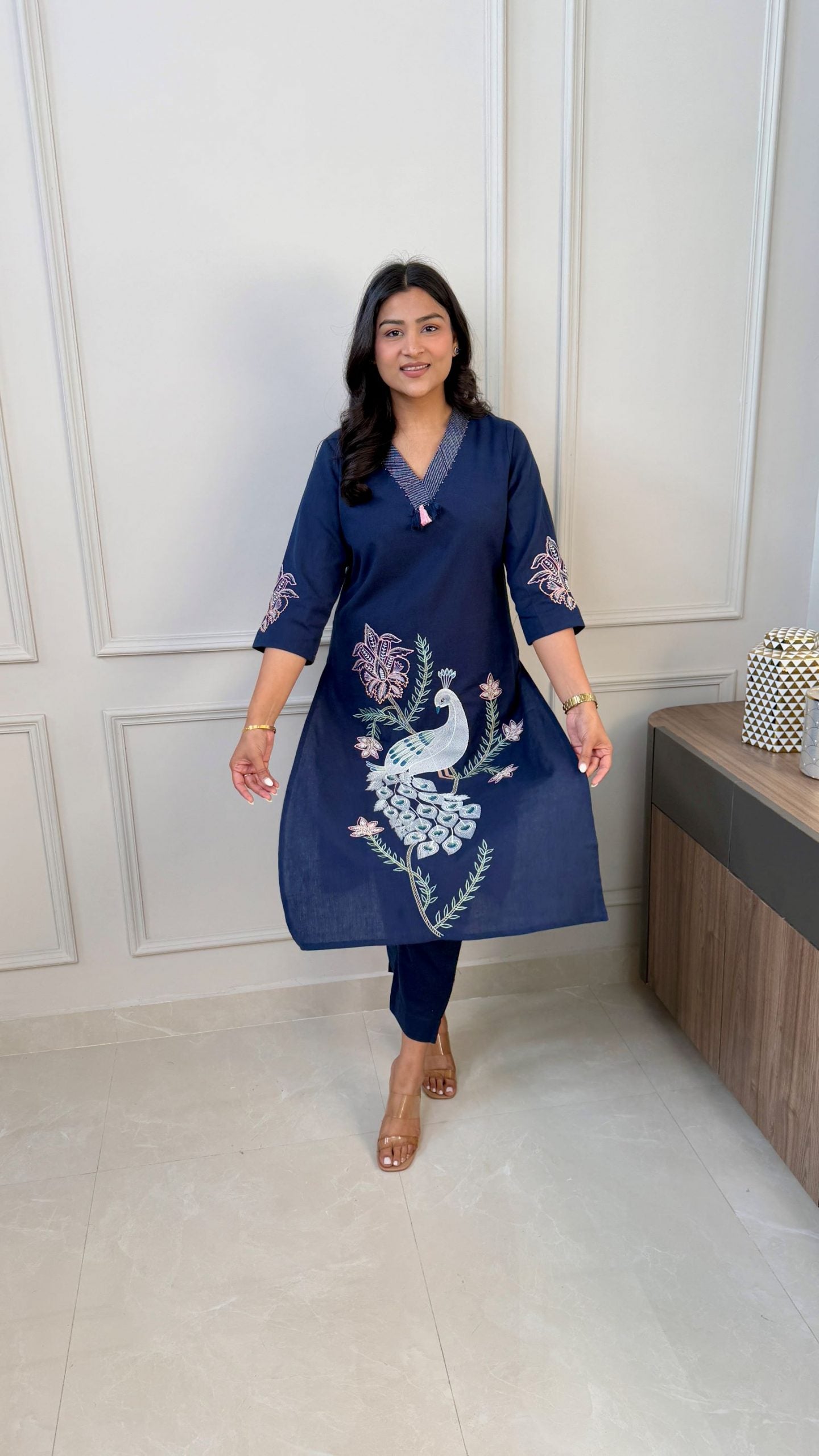 Mayur Blue Kurta Pants