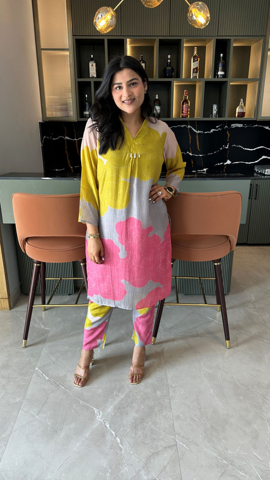Zinal Kurta Pant Set