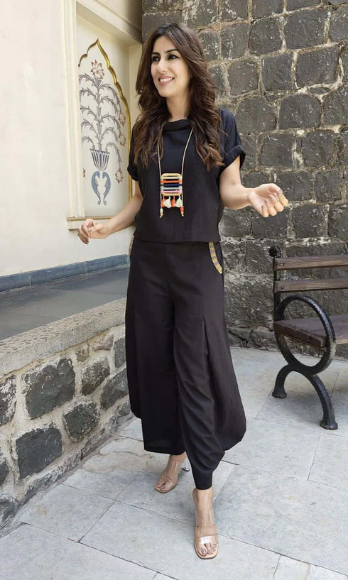 Moss Black Coord Set